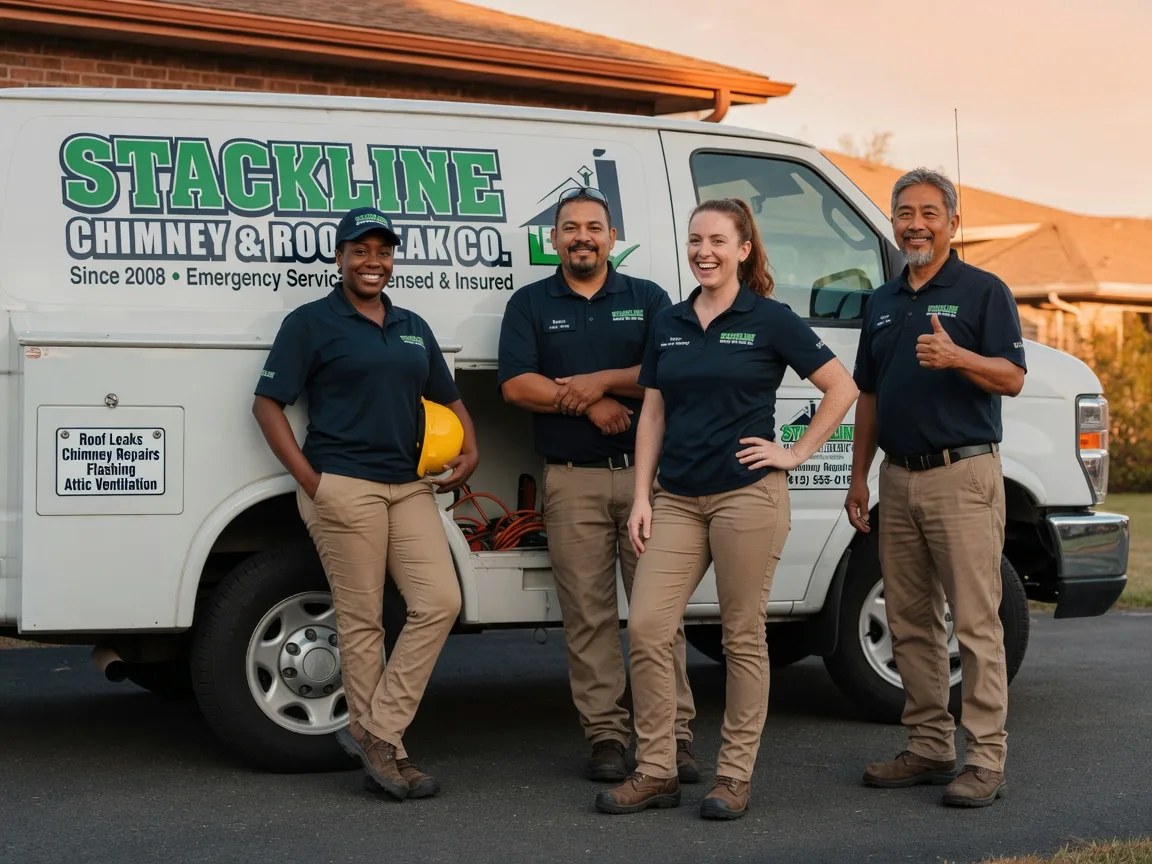 Chimney flashing repair company in Kingston, TN
